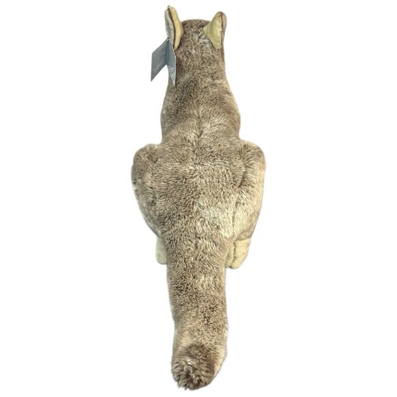 NEW FAO Schwarz KANGAROO & BABY JOEY 18" Tall Large Plush Stuffed Animal Toy NWT - Picture 14 of 16